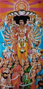JIMI HENDRIX Axis Bold As Love LP Gatefold Cover LYRICS Reprise RS 6281 - Foto 1 di 6
