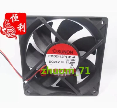1PC SUNON PMD2412PTB1-A 12025 24V 11.8W inverter cooling fan - Image 1 of 2