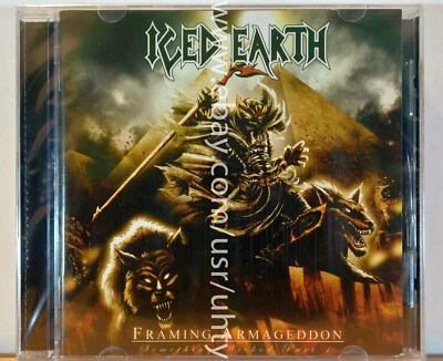 ICED EARTH FRAMING ARMAGEDDON PART 1 RARE UKR ORIGINAL HEAVY METAL THRASH CD - Image 1 of 2