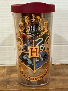TERVIS Harry Potter HOGWARTS Tumbler 16oz w Red Lid Gryffindor Slytherin - Picture 1 of 5
