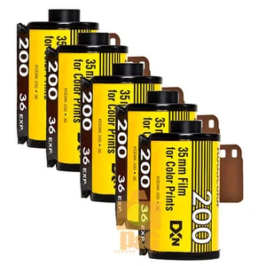 New Kodak Colorplus 200 35mm 36exp Film 5 Rolls / Expiry Date - Picture 1 of 1