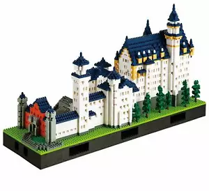 nanoblock® Deluxe Edition Castle Neuschwanstein 99011 NEW NIB Block Building Kit - Picture 1 of 2