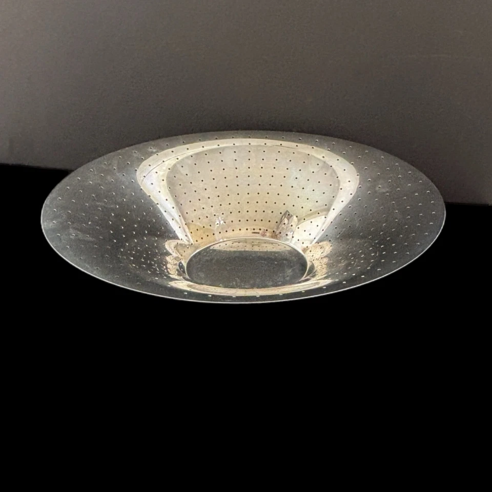 "Frutero de acero inoxidable Alessi hecho en Italia Francesca Amfitheatrof moderno 17""" Foto 1 de 4