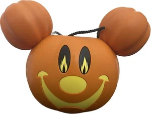 Disney Parks Light up Mickey Mouse Pumpkin Bucket Halloween Trick or Treat - Picture 1 of 4