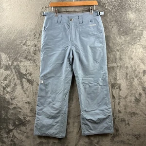 The North Face Women Trousers Ski Snowboarding Salopette Pants Hyvent Blue Small - Picture 1 of 17