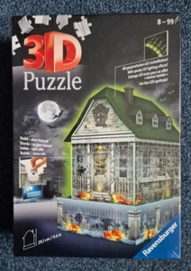 Ravensburger 3D Puzzle - Gruselhaus bei Nacht - mit LICHT - 257 Teile - NEU - Bild 1 von 2