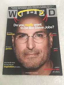 Wired Magazine - Steve Jobs Apple Aug 2012 Very Good Condition - Picture 1 of 1