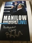 Autographed Barry Manilow 2004 Onenight Live Concert Tour Program