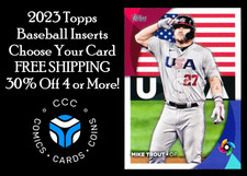 2023 Topps Baseball Inserts You Pick Complete Your Sets FREE Shipping