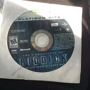 XBox The Chronicles Of Riddick Disc - Picture 1 of 4