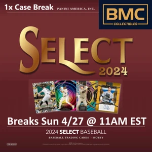 Ellis Burks 2024 Panini Select Baseball 1x Hobby Case Break #1 - Picture 1 of 1