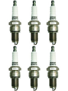 6 x Denso Nickel Spark Plugs W20EP-U fits Fiat 125 1.6 125 (TA)