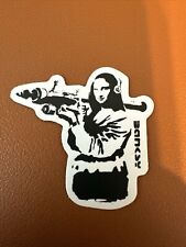 Mona Lisa Rocket Launcher Banksy Sticker