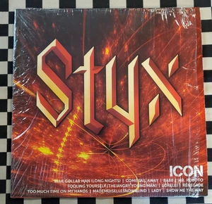 Icon LP by Styx orange vinyl limited edition 2020 NM/EX B0032696-01 A&M Records - Picture 1 of 4