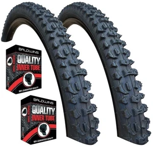 Kenda SMOKE 26 x 1.95 Black Mountain Bike TYREs TUBEs K-816 Off Road MTB Knobby - Picture 1 of 17
