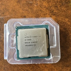 Intel Core i9 9900 3.1GHz LGA 1151 Processor CPU *FULLY TESTED* - Afbeelding 1 van 2