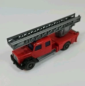 Wiking HO 1/87 Magirus Saturn Fire Engine Ladder Truck Vintage - Picture 1 of 9