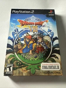 Dragon Quest VIII: Journey of the Cursed King SELLADO Sony PlayStation 2 Juego Nuevo - Imagen 1 de 4