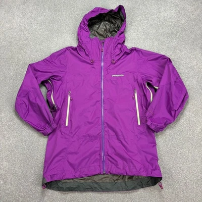 Chaqueta cortavientos Patagonia para mujer mediana púrpura Super Cell Torrentshell dama Foto 1 de 4