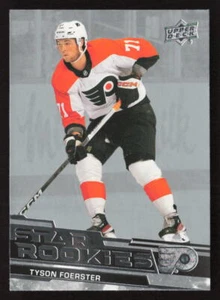 2023-24 Upper Deck Star Rookies #13 Tyson Foerster RC Quantity Available - Picture 1 of 2