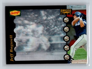 1996 Pinnacle Dennys Holograms Jeff BAgwell #6 Trading Card Houston Astros MLB