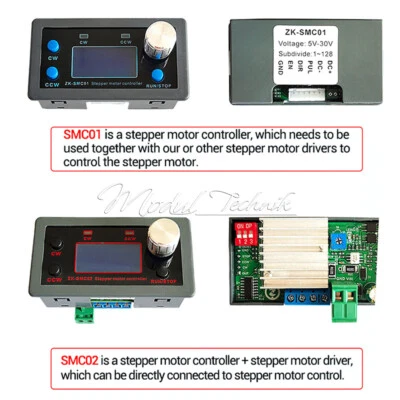 MARKENLOS 42/57 Stepper Motor Controller SMC01/SMC02 Reverse Speed Control Driver Board