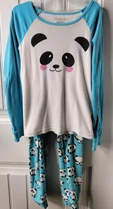 Children's Place Teal Long Sleeve Pajamas Size 8 (Small Stain - see pics) - Picture 1 of 7