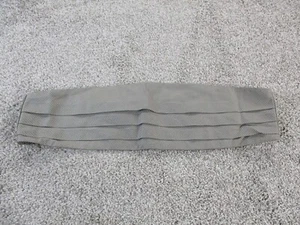 VINTAGE Ralph Lauren Polo Mens Tuxedo Cummerbund Silk Made in USA Black Silver - Picture 1 of 8
