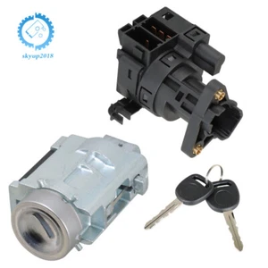 Cilindro de bloqueo de interruptor de arranque de encendido con llaves para Chevy Impala 3.4L 3.8L 2000-05 - Imagen 1 de 9