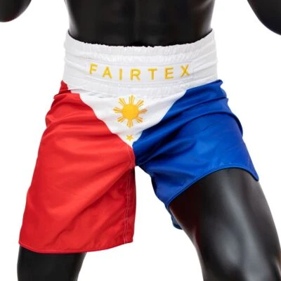 Fairtex Authentic Sports Boxing Trunks Shorts BT2001 PHILLIPINES - Image 1 of 4