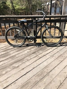 OP ROLLER Beach Cruiser 26"/18" Black On Black Bicycle - Picture 1 of 6