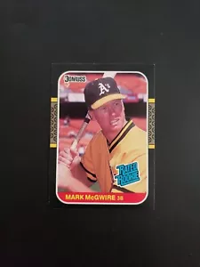 1987 Donruss # 46 Mark McGwire RC NM-MT+ 🔥 - Picture 1 of 2