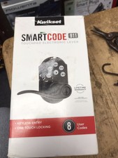 Kwikset Smartcode 911 Touchpad Electronic Lever Venetian Bronze