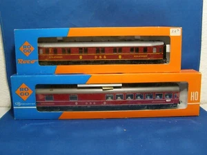HO Roco 44452 & 4261B DSG 2 Passenger Car Set ME - Picture 1 of 15