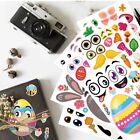 12 Sheets Sticker Pack Easter Puzzle Stickers  DIY Toys