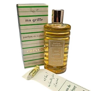 Vintage Carven Paris Ma Griffe 4 Oz Parfum De Toilette Splash Perfume FULL - Picture 1 of 17