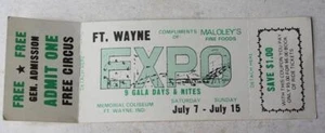 Boleto de admisión gratuita al circo Fort Wayne Indiana Ft Wayne Expo 9 días y noches - Imagen 1 de 1