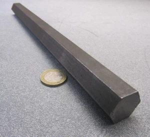4140 Alloy Steel Hex Rod 7/8" Hex x 1 Foot Length - Picture 1 of 24