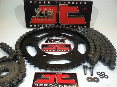 Kit de cadena y piñones KAWASAKI ZZR600 ZZ-R 600 JT X1R3 520 2005-08 Extreme QA Foto 1 de 4