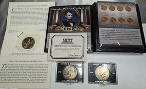 Colección de Dólares Eisenhower Vintage y Centavos Conmemorativos y Denver Mint - Imagen 1 de 12