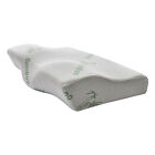 Memory Foam Cervical Pillow Bamboo Fiber Ergonomic Contour Sleeping Neck Support
