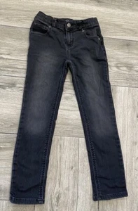 Boys Wonder Nation Jeans Slim Size 8 Adjustable Waistband - Picture 1 of 6