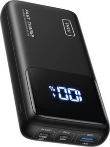 INIU 100W 25000mAh Tragbares Ladegerät Laptop/Telefon Powerbank PD QC Schnellladen - Bild 1 von 11