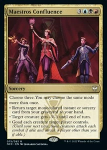 MAESTROS CONFLUENCE mtg NM-M New Capenna Commander Rare 1 Card - Picture 1 of 1