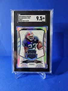 2009 Bowman Sterling Marshawn Lynch #69 Jersey Refractor /199 Buffalo SGC 9.5 - Picture 1 of 3