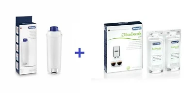 DE'LONGHI DE LONGHI Decalcificante Ecodecalk 2 Dosi + Filtro Addolcitore Acqua PRIMADONNA