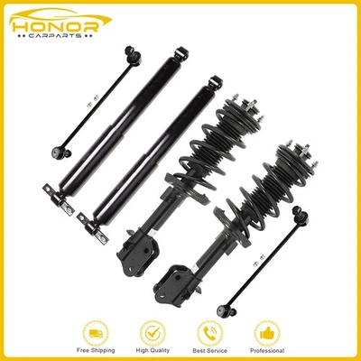 For 2013-2017 Honda Odyssey Front Rear Struts Shock Sway Bars w/ Coil Spring Kit - Image 1 of 4