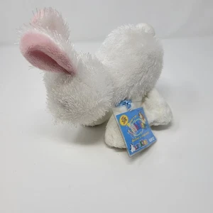 GANZ Webkinz White Rabbit HM078 Plush New with Unused Tags - Picture 1 of 7