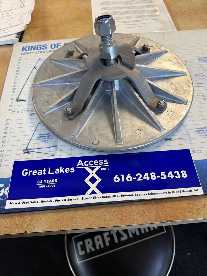 Bil-Jax Haulotte A-00136 Food Pad Outrigger Trailer Boom Lift