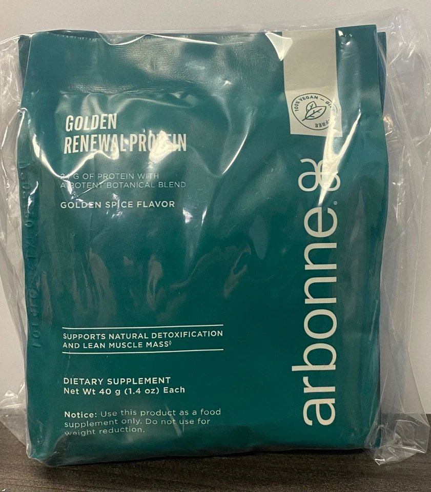 Arbonne Golden Renewal Protein 7 Pack - Image 1 of 1